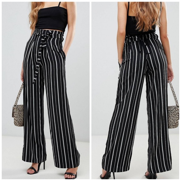 Boohoo Pants - Boohoo Pinstripe Pants